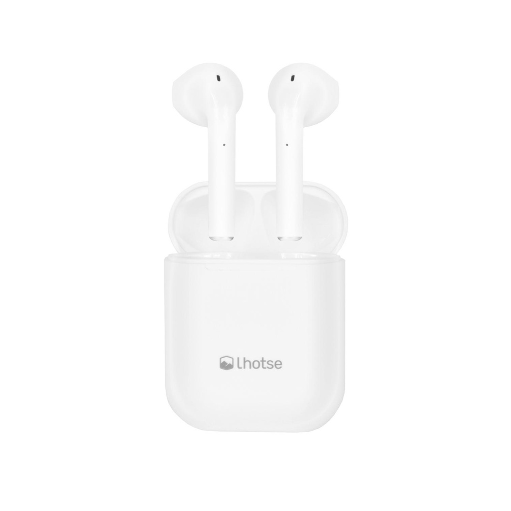 Audífonos Lhotse Bluetooth Inalámbrico Rm12 Blanco