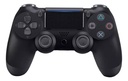 Control Joystick Inalámbrico doble Shock P4 Negro Levo
