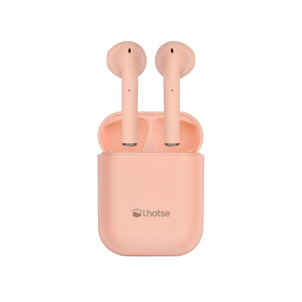 Audífonos Lhotse Bluetooth Inalámbrico Rm12 Rosado