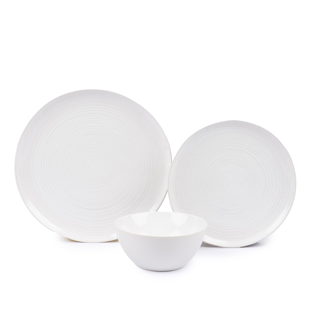 Juego de Loza 12 pcs Cerámica Toscana Simplit