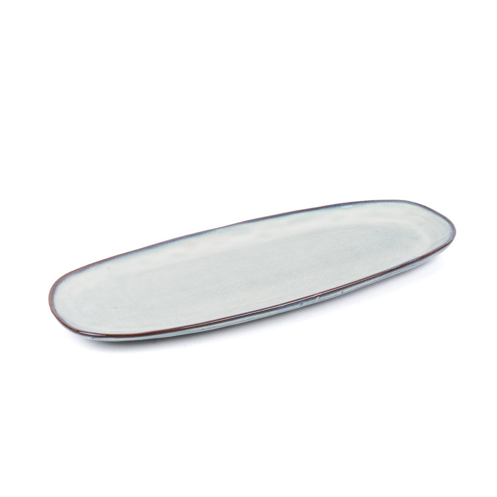 Fuente Ovalada Aperitivo Cerámica 36 cm Vittoria Simplit