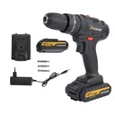 Taladro Desatornillador Inalámbrico Dynamo 21V + 2 baterías
