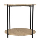 Mesa Lateral Mdf Y Metal 55X40 cm DAY