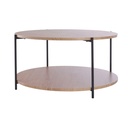 Mesa Lateral Mdf Metal 70 X 35 cm DAY