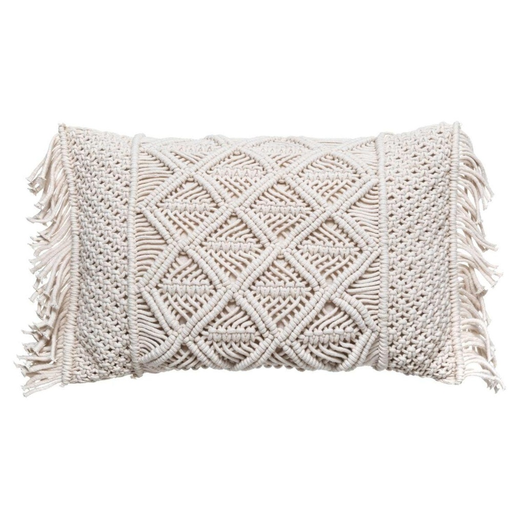 Cojín Macrame 30X50 cm Atmosphera