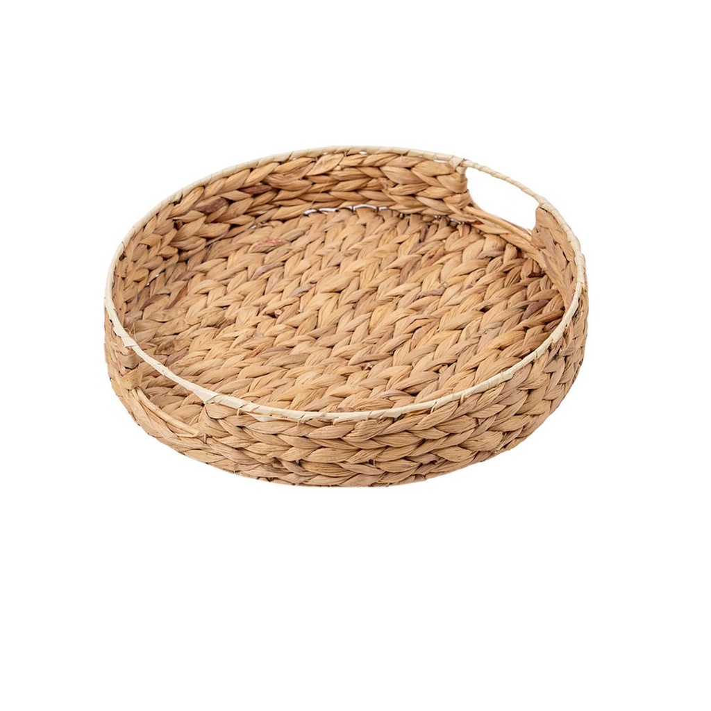 Bandeja redonda de 35 cm Jacynte mimbre 5Five