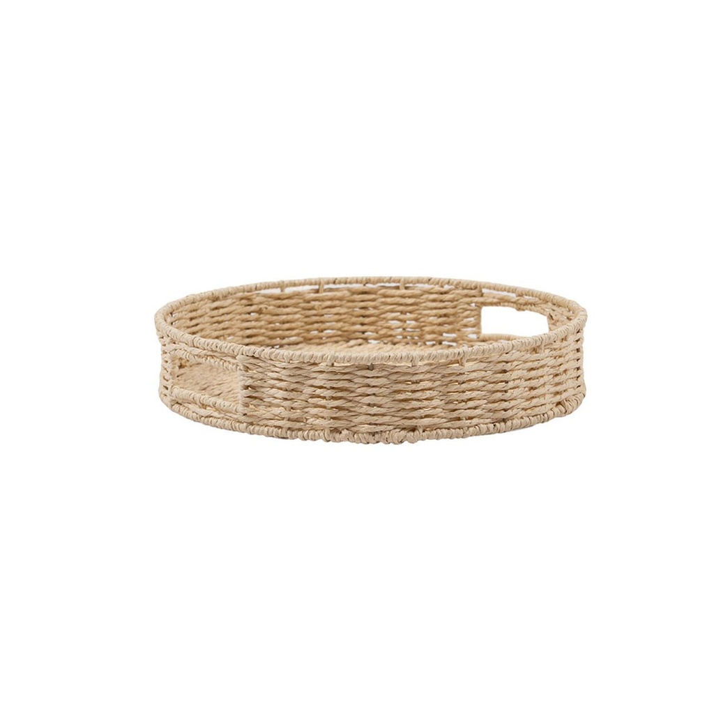 Bandeja redonda kord 40 cm mimbre 5Five