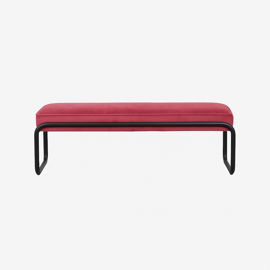 Banco Rojo 110x40x42 cm Day