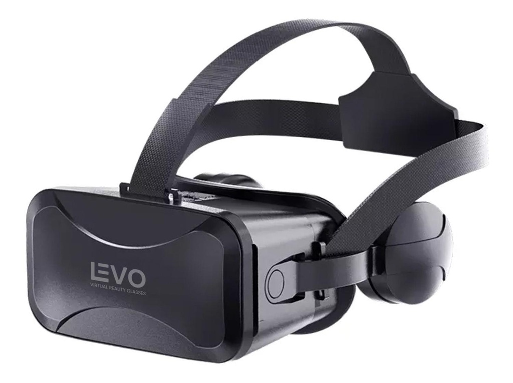 Lentes de Realidad Virtual Vr Box Ultra + Audífonos Levo