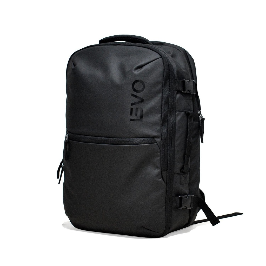Mochila Viaje Impermeable Notebook 30L Aerosuite Negra LEVO