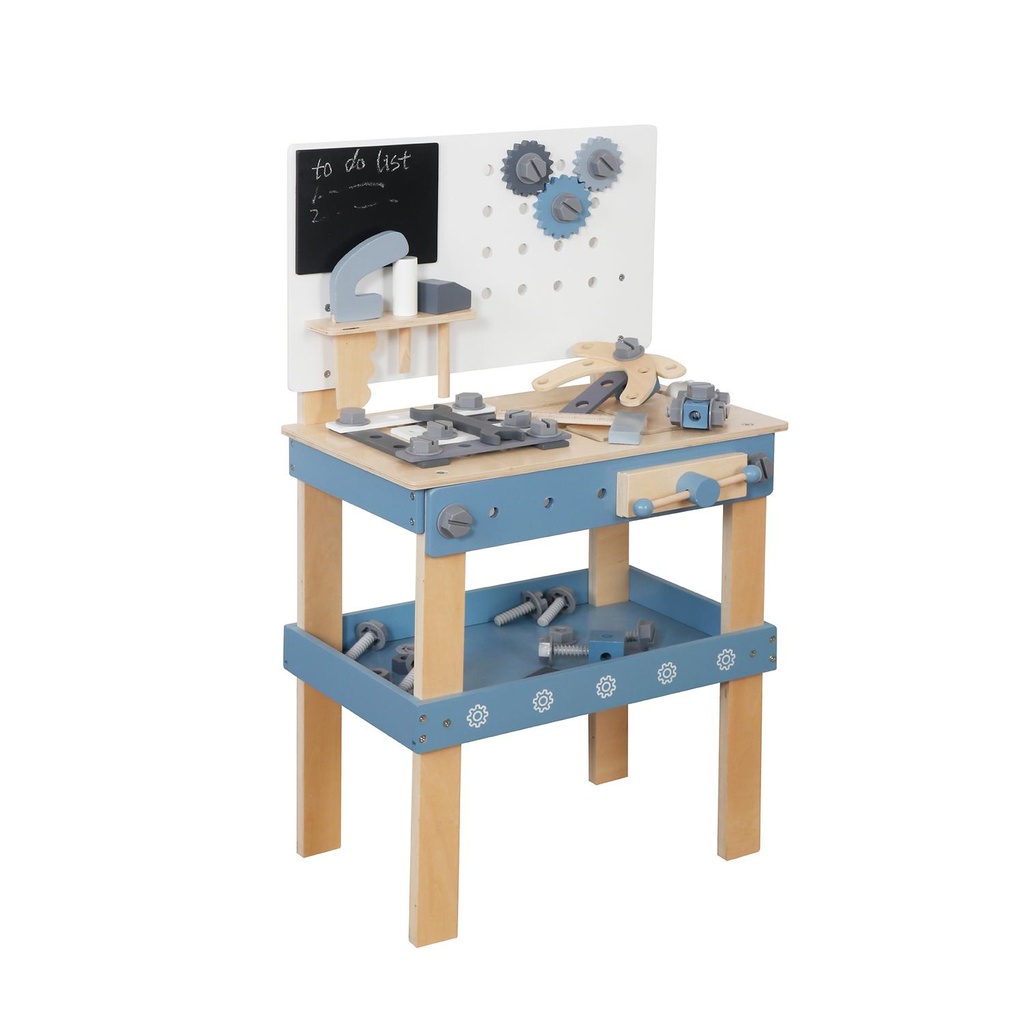 Juego de Construcción Herramientas Madera para Niños Bandú