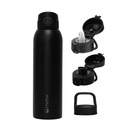 Botella Térmica Agua Acero Inox 3 Tapas HydroCore 1Lt Lhotse