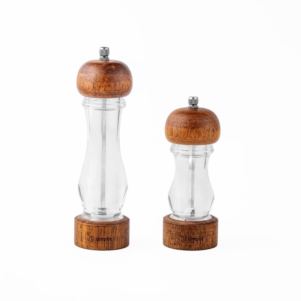Set 2 Molinillos Sal Pimienta Madera Verona Simplit