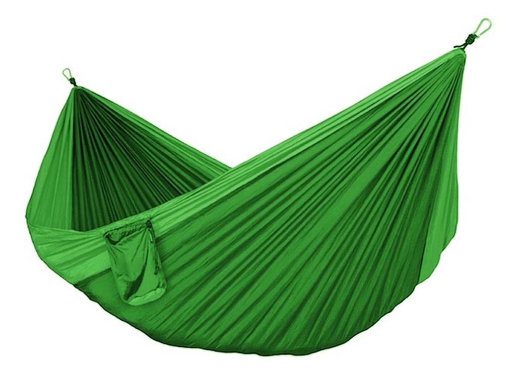 Hamaca Camping Pesca Outdoor Lhotse Verde Claro 270 Cm