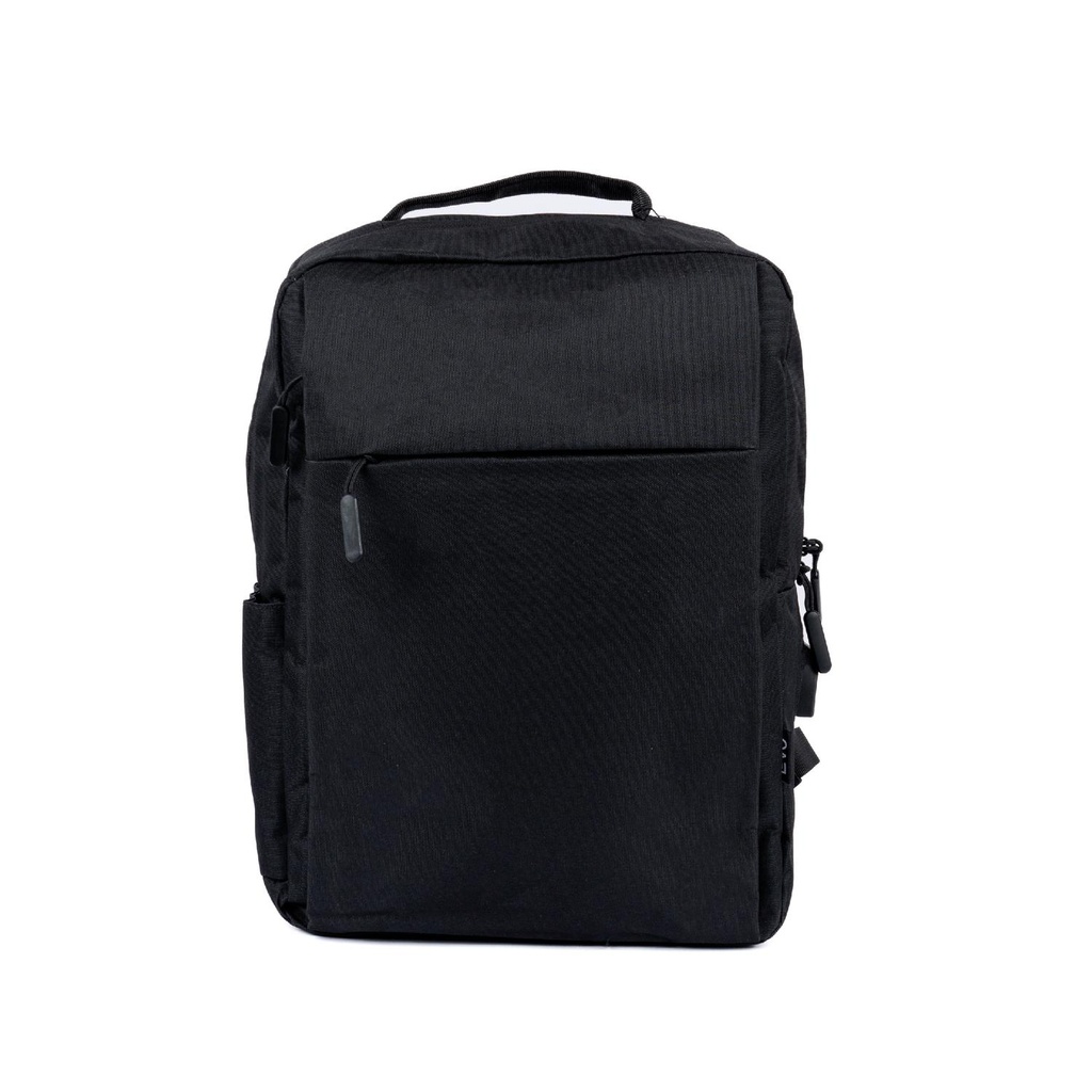 Mochila para Notebook con Puerto USB 15" Negra Levo