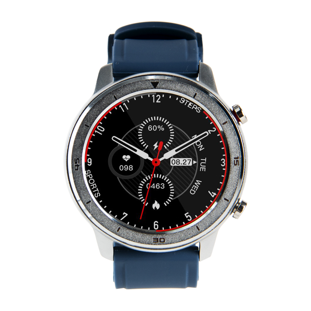 Reloj Smartwatch Lhotse RD7 Plateado Azul