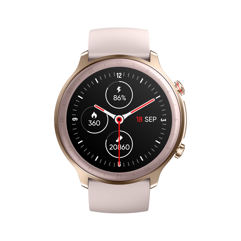 Reloj Smartwatch Lhotse Ultimate GPS 217 46mm Pink