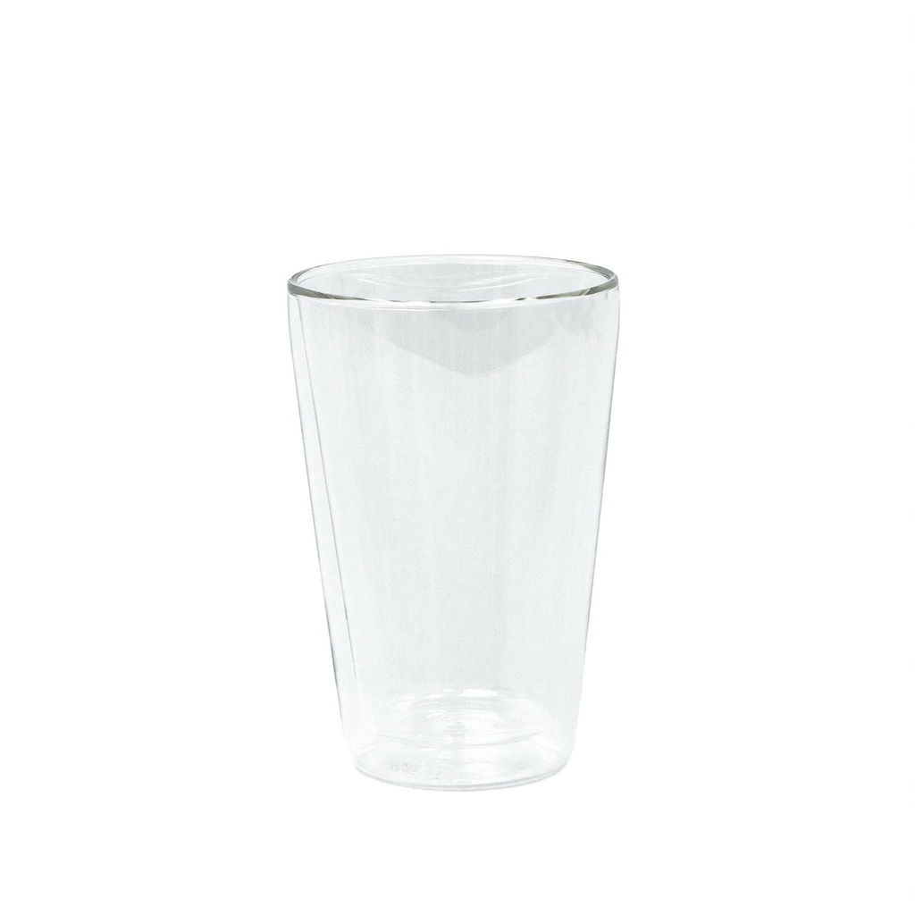 Set 2 Vasos Vidrio Doble Pared 400 ml Simplit