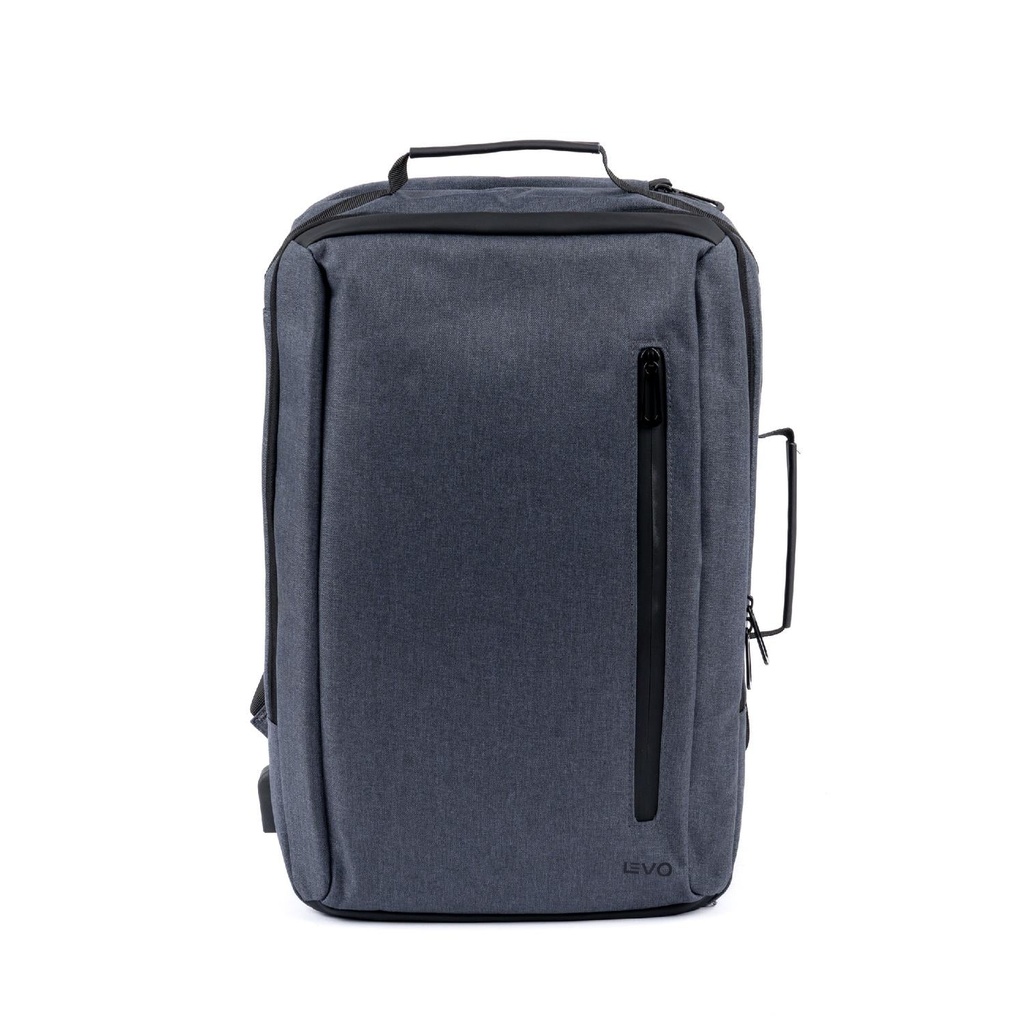 Mochila Notebook MANAGER Gris 15,6" LEVO