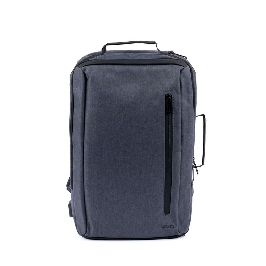 Mochila Notebook MANAGER Gris 15,6" LEVO