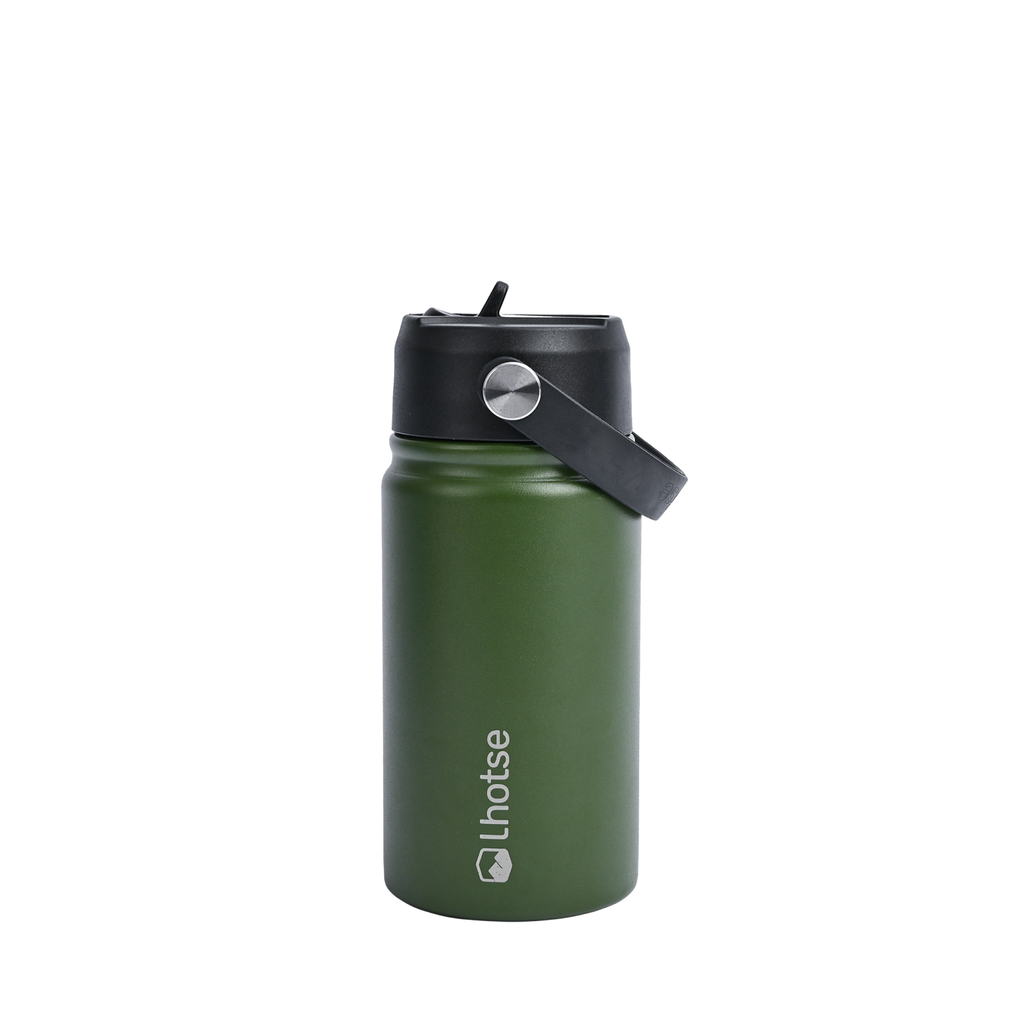 Botella Térmica Niño Insulada Lhotse Hydro 360ml Verde