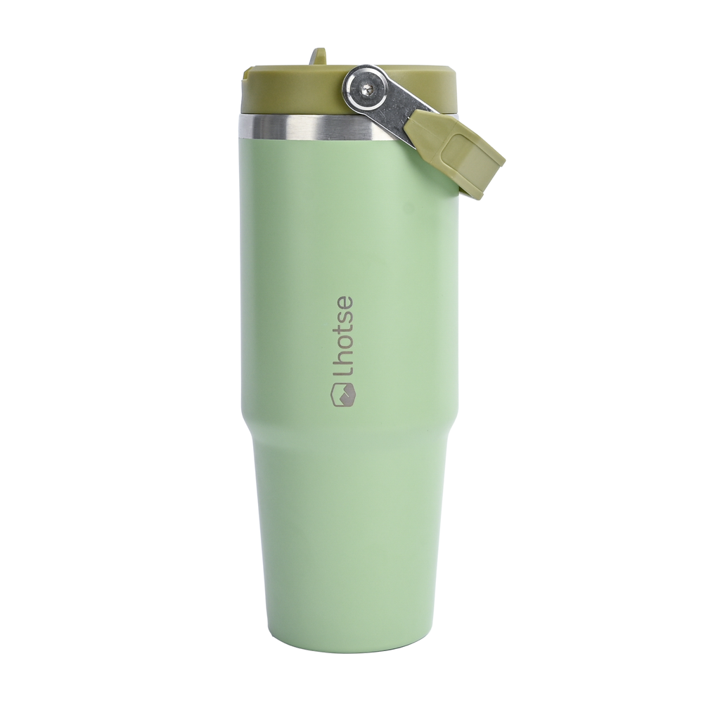 Botella Térmica Insulada Lhotse Travel Mug 900ml Green