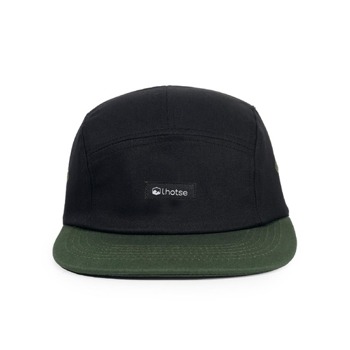 [LHJOKRD-BK] Jockey Ride Algodón Black/Green Unisex Lhotse