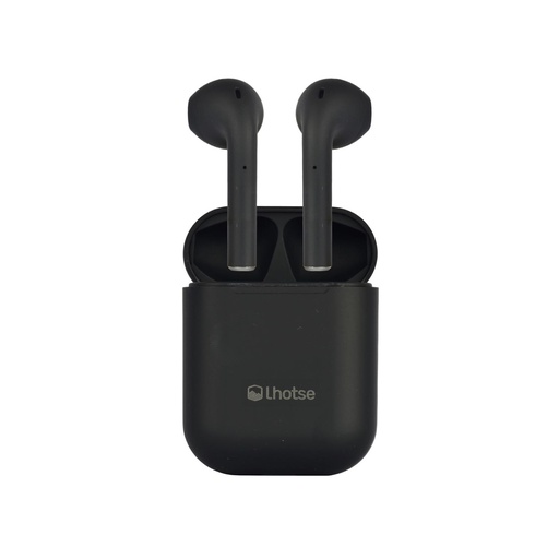 [1564150661249] Audífonos Lhotse Bluetooth Inalámbrico Rm12 Negro