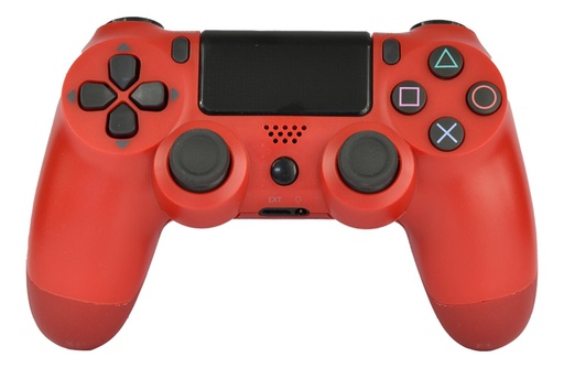[66436804863605] Control Joystick Inalámbrico doble Shock P4 Rojo Levo