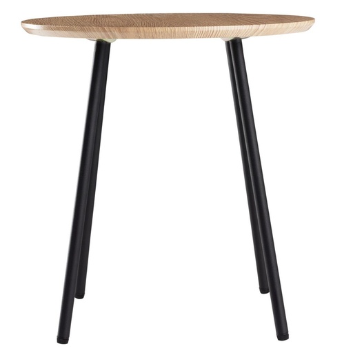 [73130] Mesa Lateral Mdf Con Lamina De Pvc 40*40 cm DAY