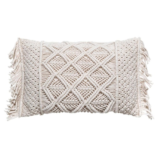 [178520] Cojín Macrame 30X50 cm Atmosphera