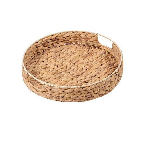 [162085] Bandeja redonda de 35 cm Jacynte mimbre 5Five