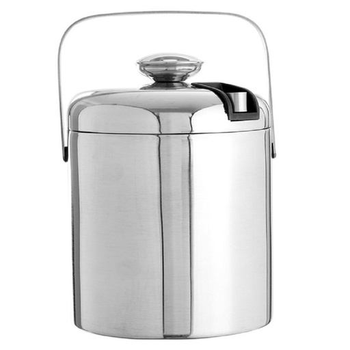 [77020] Hielera Acero Inoxidable Con Pinzas 1,3 L Day