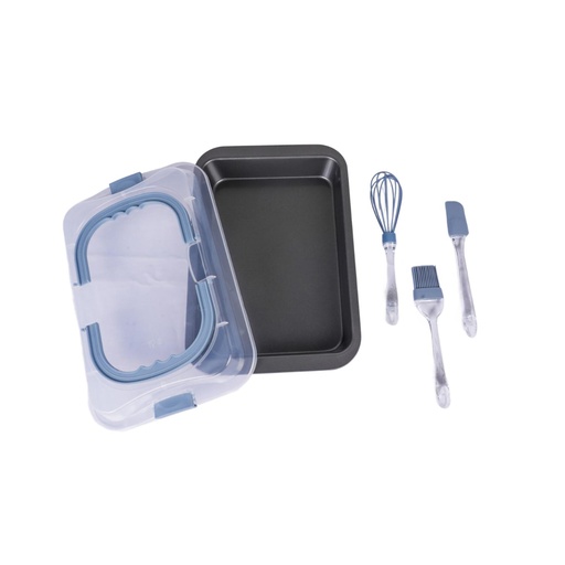 [75137] Molde Repostero Tapa y 3 Accesorios 24x35x4 cm DAY