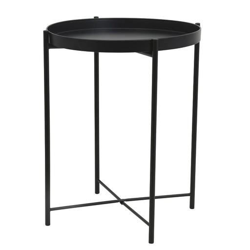 [73732] Mesa de Metal Negro 38x50 cm DAY