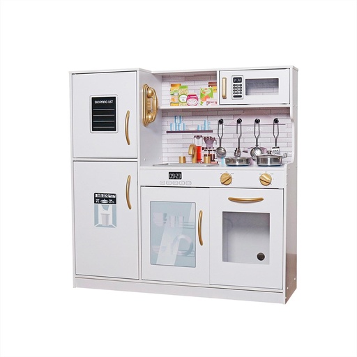 [BDCOCGRND] Cocina de Juguete Infantil Niños Madera Accesorios Bandú