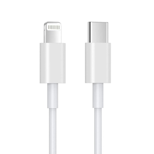 [LVCABTCLIGH-WH] Cable De Carga USB-C a Lightning 1 Mt Blanco LEVO