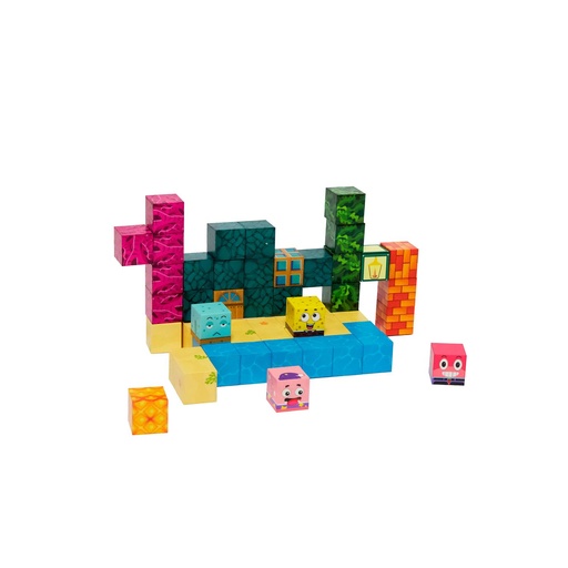 [BDMBBOESP] Juego Bloques Magnéticos 54pcs MineBlocks Bob Marino Bandú