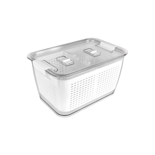 [1650295261109] Organizador Refrigerador con Cesta Mediana Simplit