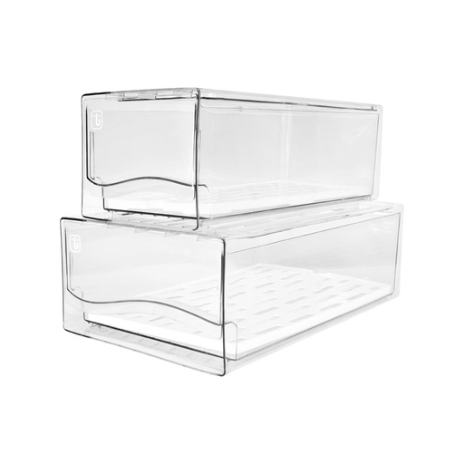 [1658525816907] Pack Organizador Refrigerador Drenaje S + L Simplit