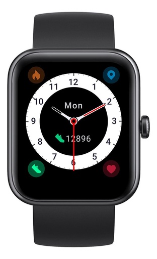 [1639085772390] Reloj Smartwatch Lhotse Live 206 42mm Black