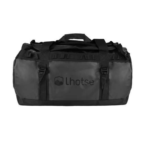 [1656603804695] Bolso Deportivo Impermeable Duffel 70 lts Negro Lhotse