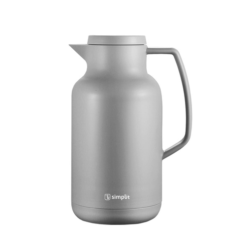 [1660858235219] Termo Jarra Insulado 1 Lt Gris Simplit