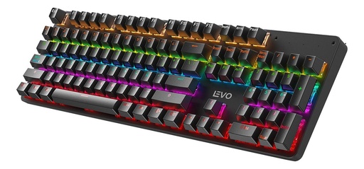 [1659990725288] Teclado Mecánico Gamer Storm RGB QWERTY Retroiluminado Levo
