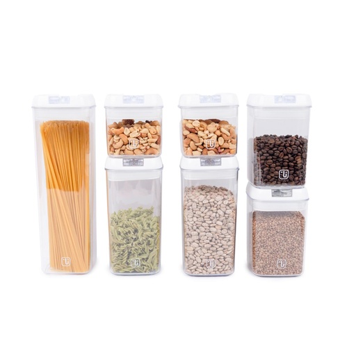 [1627418212924] Set de 7 Contenedores Herméticos Plástico Simplit
