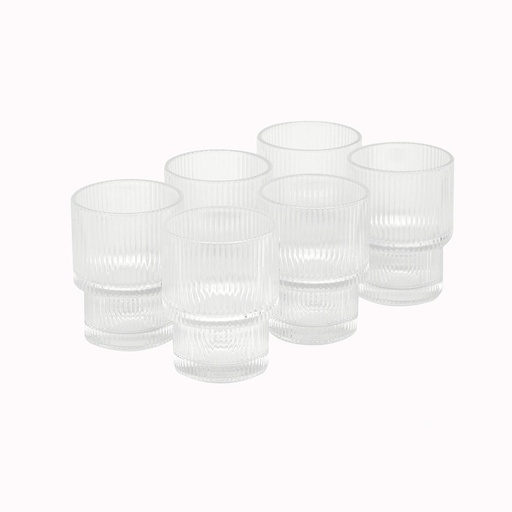[67933856404072] Set 6 Vasos Corto Vintage Charlotte 200ml Simplit