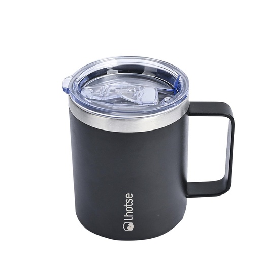 [LHCAMU-BK] Taza Térmica Insulada Camping 350ml Black