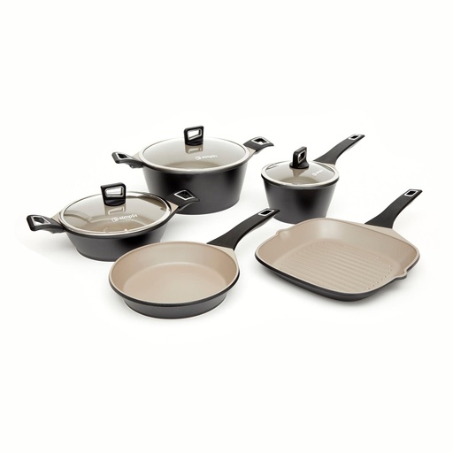[1634845754276] Batería de Cocina Antiadherente Classic 8 Piezas Simplit