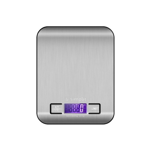[1639488921197] Balanza Pesa Digital Para Cocina Simplit