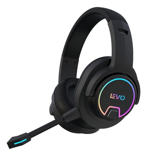 [1659989621591] Audifono Gamer Bluetooth RGB Thunder Micrófono Levo